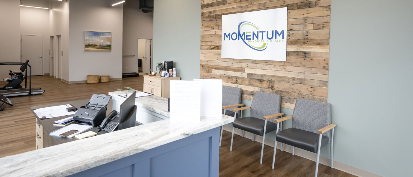 Momentum Physical Therapy reception area